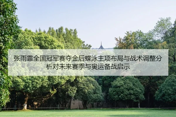 张雨霏全国冠军赛夺金后蝶泳主项布局与战术调整分析对未来赛季与奥运备战启示
